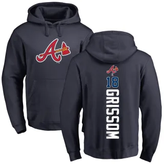 Ronald Acuna Jr. Atlanta Braves Men's Backer T-Shirt - Ash